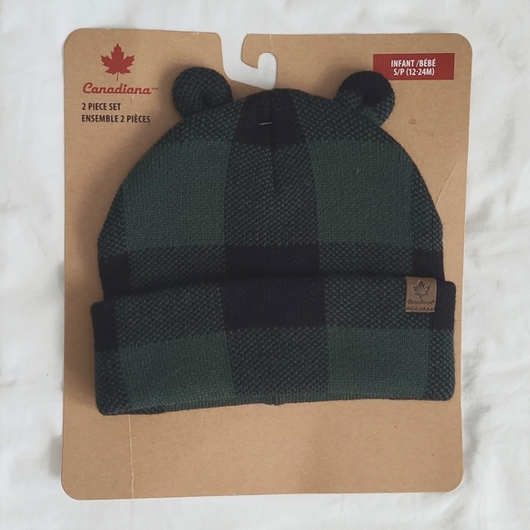 Infant tuques (12-24M) set of 2 NWT - Picture 1 of 2